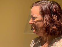 Load image into Gallery viewer, Lightweight Frameless Face Shields - For Individuals, Families, Small Businesses & Organizations