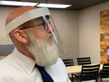 Load image into Gallery viewer, SIX PALLETS (15,000 Shields) - Custom Design High Comfort Tyvek-Band Face Shields - DISTRIBUTION RATE
