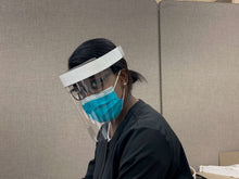 Load image into Gallery viewer, SIX PALLETS (15,000 Shields) - Custom Design High Comfort Tyvek-Band Face Shields - DISTRIBUTION RATE
