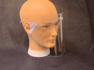 Lightweight Frameless Face Shields - For Individuals, Families, Small Businesses & Organizations
