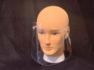 Lightweight Frameless Face Shields - For Individuals, Families, Small Businesses & Organizations